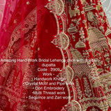 Royal Hand Work Bridal Lehenga