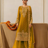 Pakistani Embroidered Straight Suit