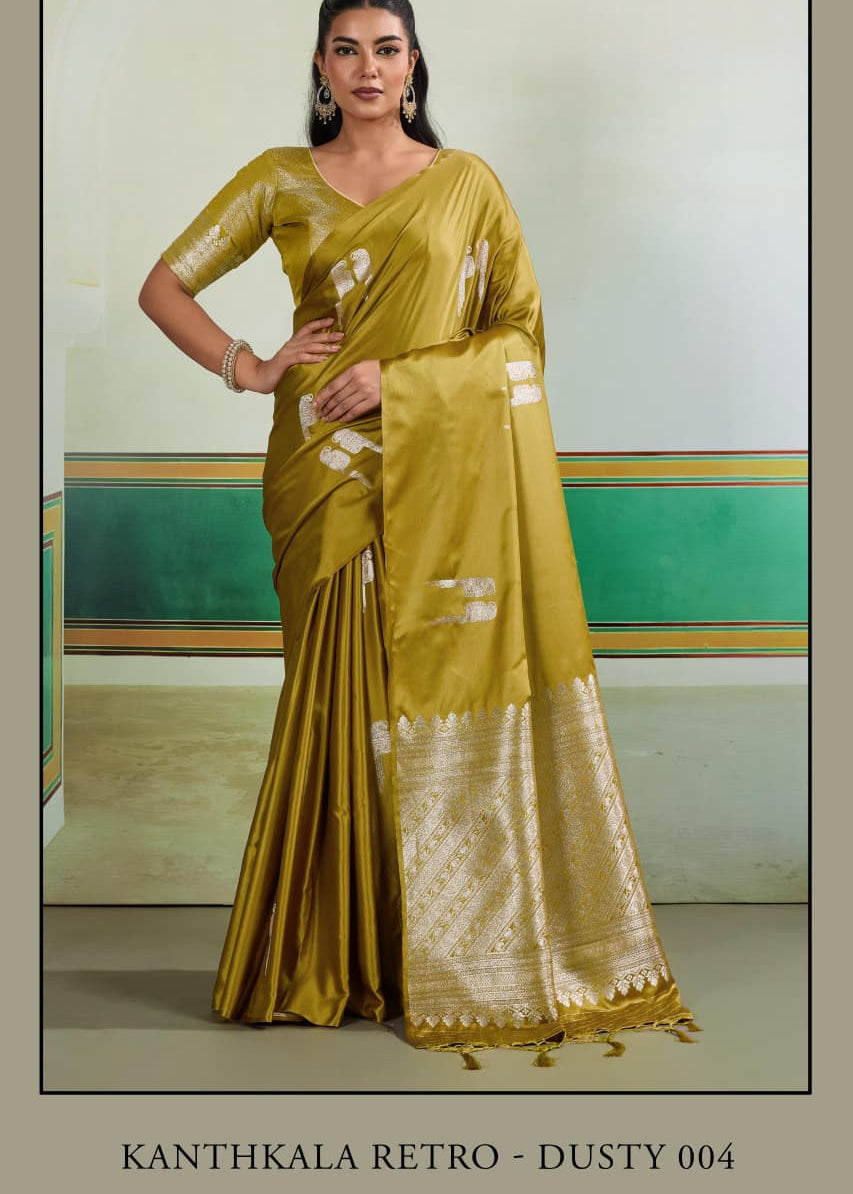 Handloom Pure Satin Weaving Saree
