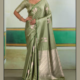 Handloom Pure Satin Weaving Saree