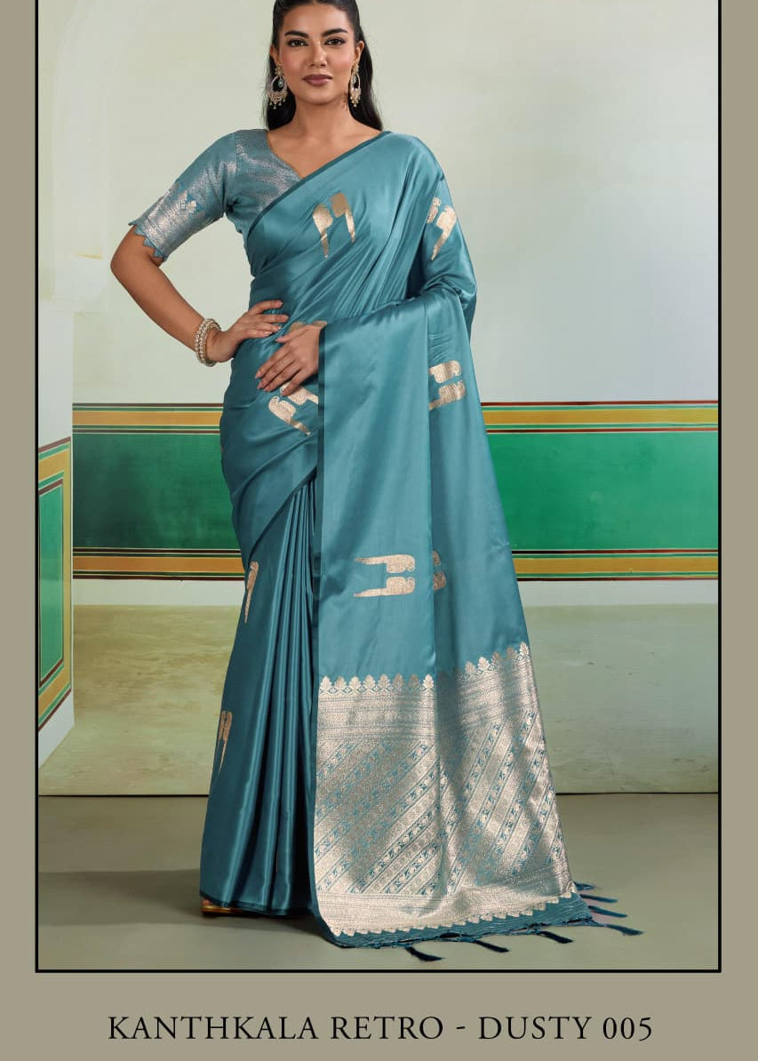 Handloom Pure Satin Weaving Saree