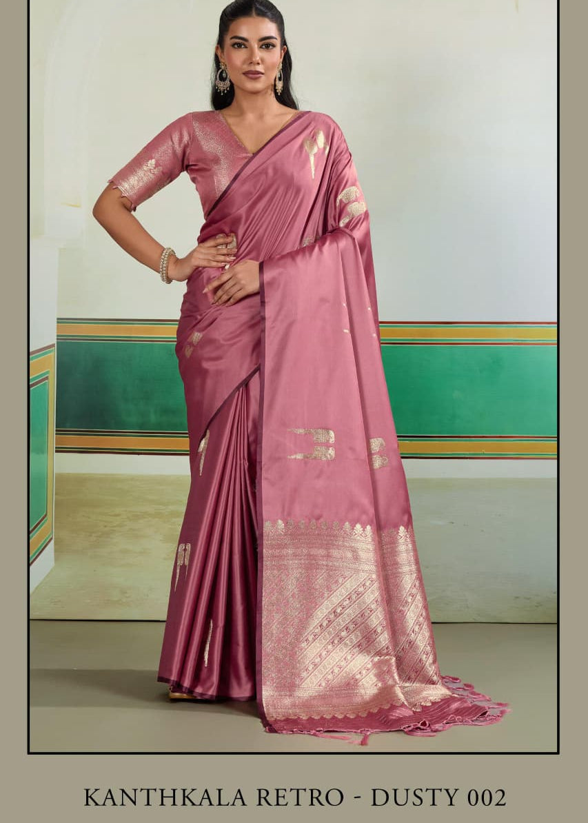 Handloom Pure Satin Weaving Saree