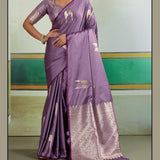 Handloom Pure Satin Weaving Saree