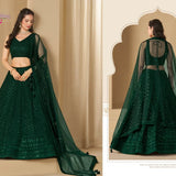 Zeel Heavy Thread Work Lehenga