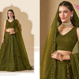 Zeel Heavy Thread Work Lehenga