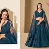 Zeel Heavy Thread Work Lehenga
