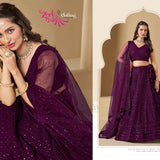 Zeel Heavy Thread Work Lehenga