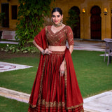 Ikshita Rangoli Silk Lehenga Choli