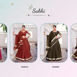 Traditional Chanderi Zari Weaving Lehenga