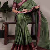 Traditional Zari Border Saree Collection