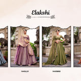 Dreamy Pastel Fandy Silk Lehenga