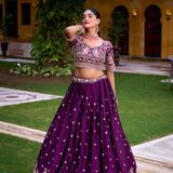 Elegance Varushee Rangoli Crush Lehenga