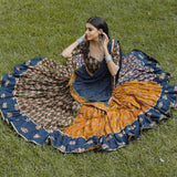 Navratri Traditional Printed Reyon Lehenga