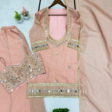 Fancy Real Mirror Top Plazzo