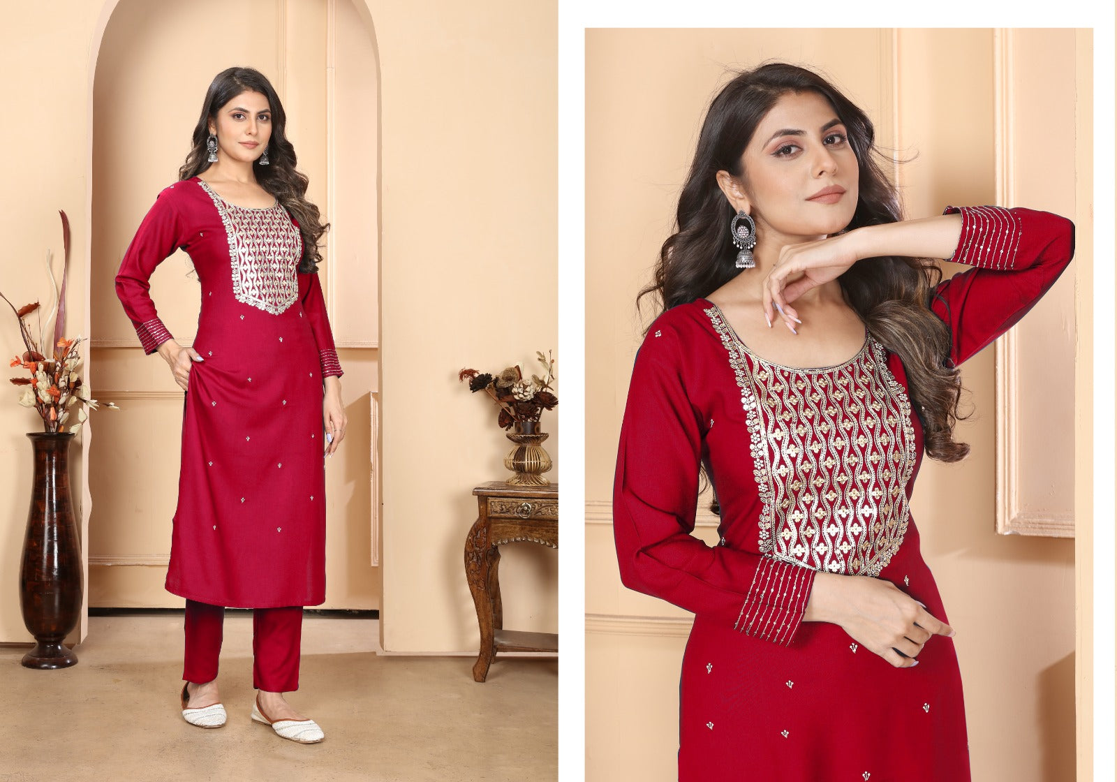 Rashmi Reyon Straight Suit
