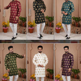 Men's Gadhval Silk Kurta Payjama