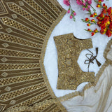 Premium Butterfly Net Embellished Lehenga