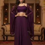Elegant Stylish Shrug Lehenga Choli