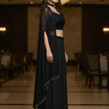 Elegant Stylish Shrug Lehenga Choli