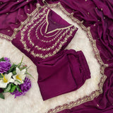 Tredny Designer Silk Anarkali Gown