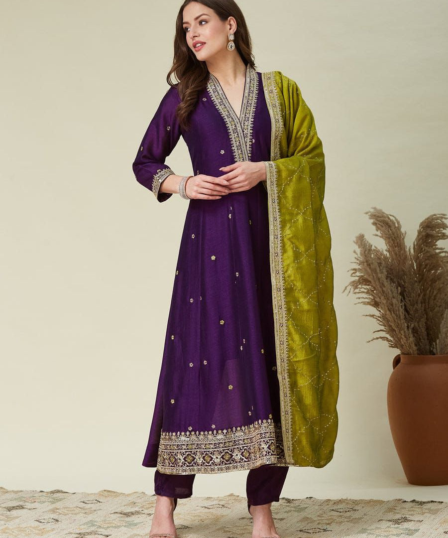 Trendy Anarkali Designers kurti Pent