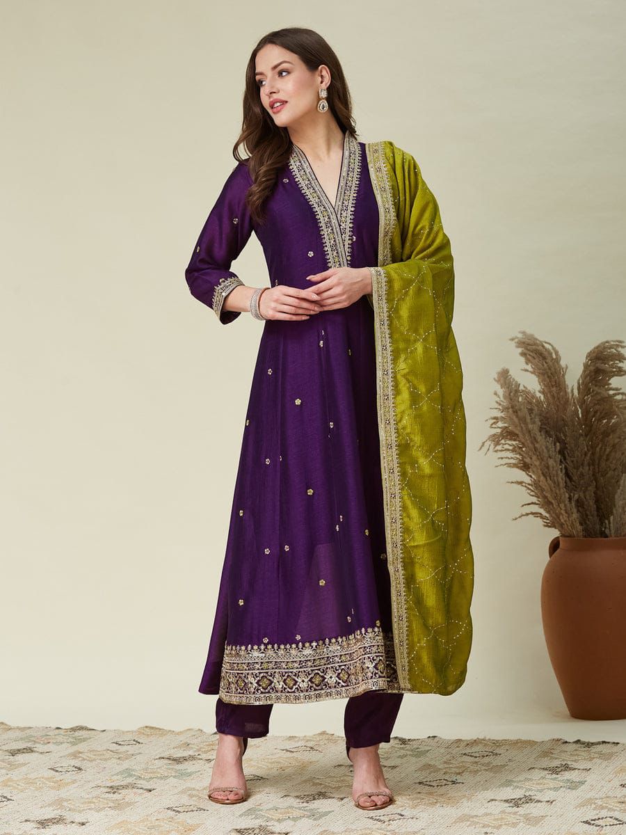 Trendy Anarkali Designers kurti Pent