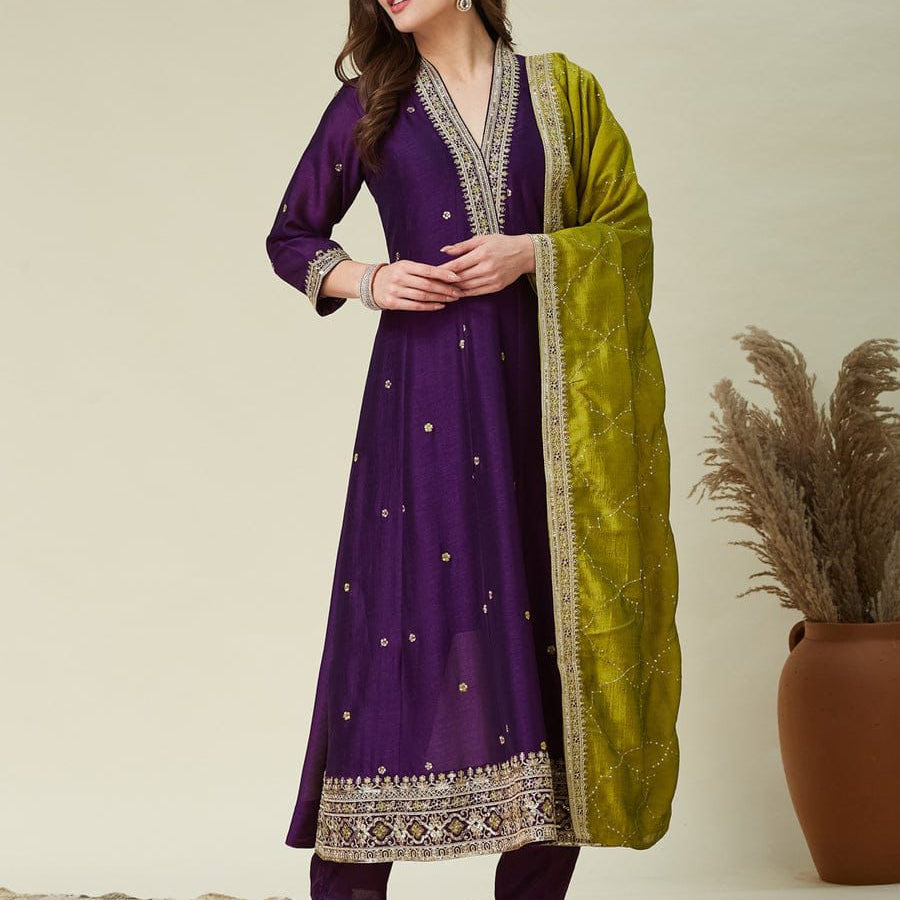 Trendy Anarkali Designers kurti Pent