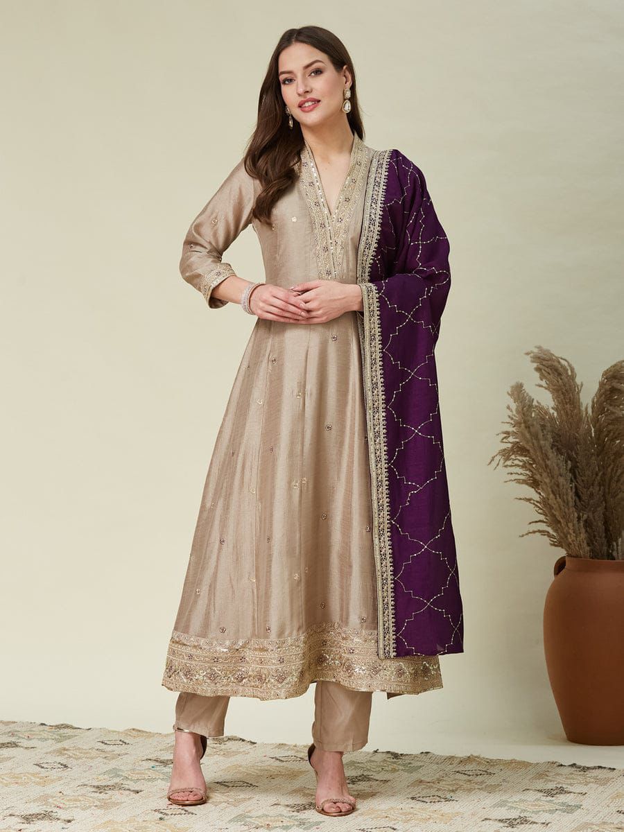 Trendy Anarkali Designers kurti Pent