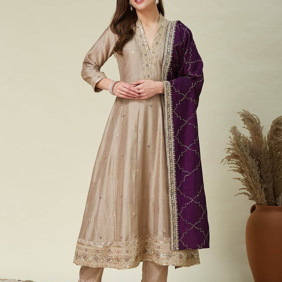 Trendy Anarkali Designers kurti Pent