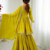 Lemon Yellow Ethnic Suit Collection