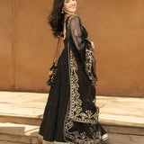 Lavish Ruffle Georgette Gown