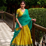 Heritage Polly Cotton Silk Lehenga