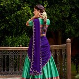 Heritage Polly Cotton Silk Lehenga