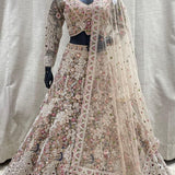 Adorn Peacock Embroidered Lehenga