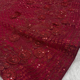 Beautiful Dark Pink Embroidered Lehenga
