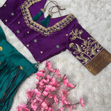 Exclusive Traditional Kanjivaram Silk Lehenga