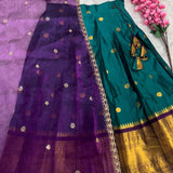 Exclusive Traditional Kanjivaram Silk Lehenga