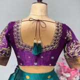 Exclusive Traditional Kanjivaram Silk Lehenga
