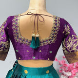 Exclusive Traditional Kanjivaram Silk Lehenga