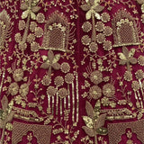Lavish Bridal Handwork Lehenga