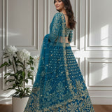 Crafted Butterfly Net Lehenga Choli