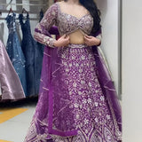 Adorn Wedding Embroidered Lehenga