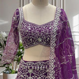Adorn Wedding Embroidered Lehenga