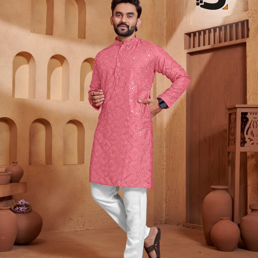 Lighting Festive Men's Kurta