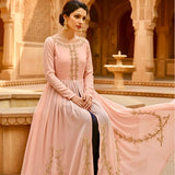 Perfect Georgette Flair Gown