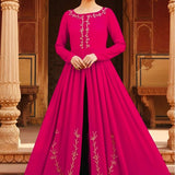 Perfect Georgette Flair Gown