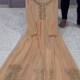 Perfect Georgette Flair Gown