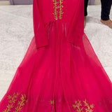 Perfect Georgette Flair Gown