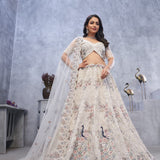 Elegance Embroidered Wedding Lehenga