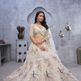 Elegance Embroidered Wedding Lehenga